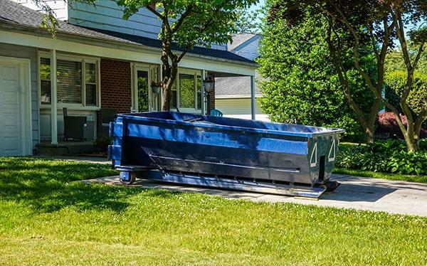 consult with your local authorities regarding permits for placing residential dumpsters on public property, such as streets